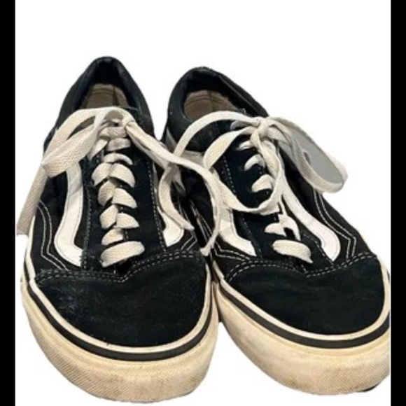VANS Old Skool Men's Sneakers Black/ White, US Size 5 Mens 6.5 Women’s - Picture 8 of 11